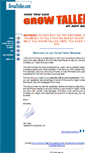 Mobile Screenshot of growtaller.com